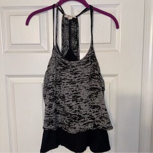 Love Culture Black & Gray Tank Top